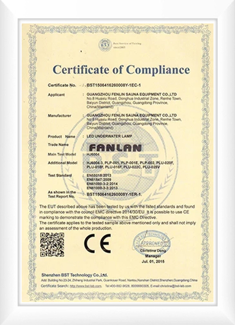 Pool Pump Certified Manufacturer