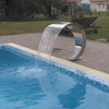 Commercial-Grade Stainless Steel Pool Waterfalls High Performance Water Features For Luxury Aquatic Spaces