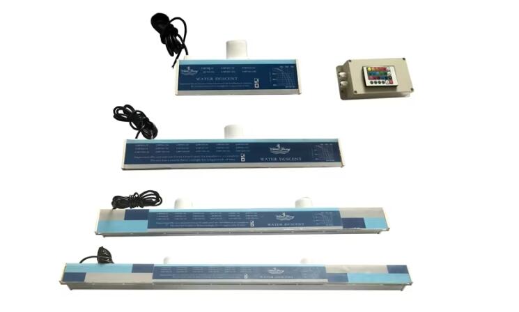 arcylic pool waterfall