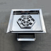 Water Feature Stainless Steel Fire Bowl Waterfall