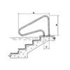 Wholesale Premium 304 316 Stainless Steel Above Ground Swimming Pool Ladders EN 13451 Certified