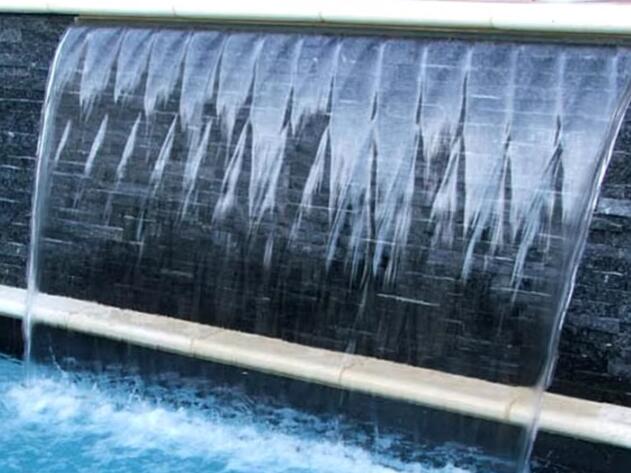 cascade waterfall swimming pool fountain