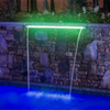 Waterfall Cascade Outdoor Garden Led Artificial Water Blade Cascade