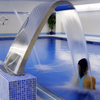 High Quality Stainless Steel Pool Waterfalls Custom Water Features For Luxury Pools & Resorts