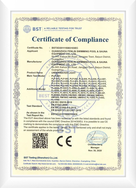Reliable Pool Equipment Certification