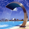 Commercial-Grade Stainless Steel Pool Waterfalls High Performance Water Features For Luxury Aquatic Spaces