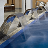 High Quality Stainless Steel Pool Waterfalls Custom Water Features For Luxury Pools & Resorts