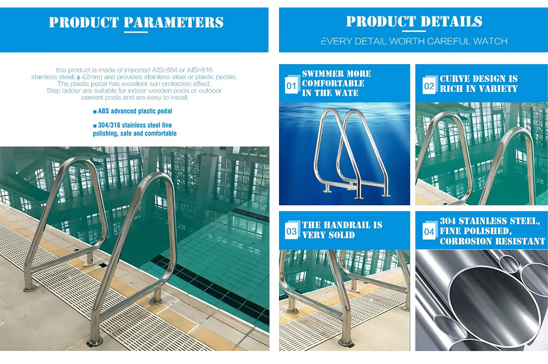 above ground pool steps