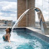 High Quality Stainless Steel Pool Waterfalls Custom Water Features For Luxury Pools & Resorts