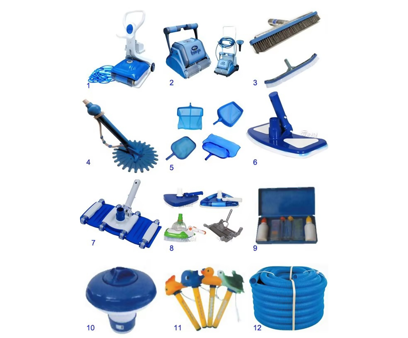 Premium Pool Vacuum Head for Commercial Pools