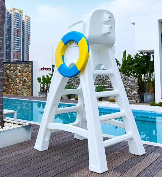 Swimming Pool Accessories Plastic Lifeguard Chair
