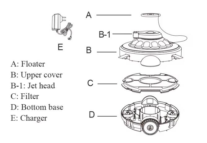cordless robotic pool cleaner