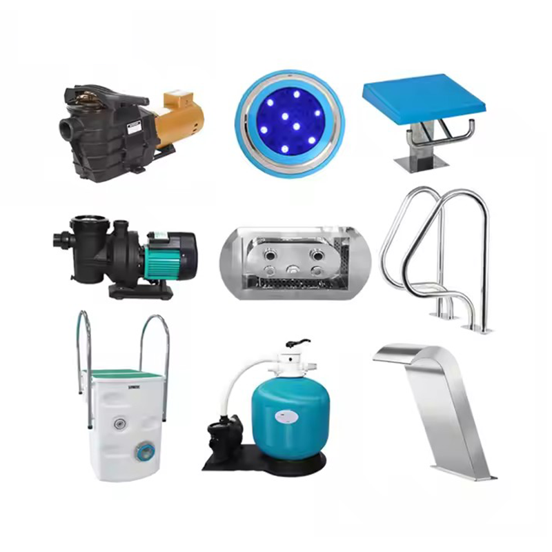 Full Set Swimming Pool Equipment Installation